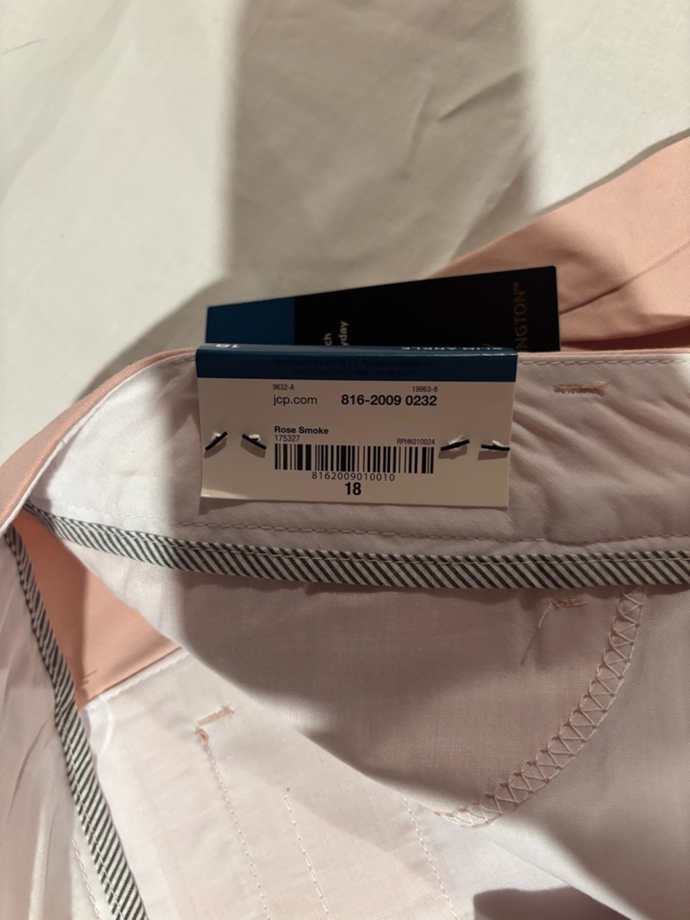 Worthington Rose Smoke Ankle & Cropped Pants - Light Pink